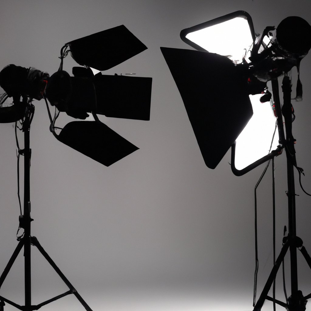 Iluminación suave en estudio